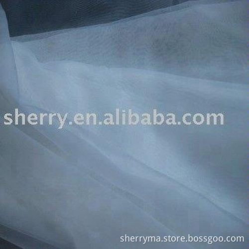 First-rate moisture absorption plain organza fabric